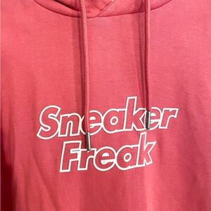 Sneaker Freak Hoodie Red Pullover Sweatshirt Like‎ New Size S